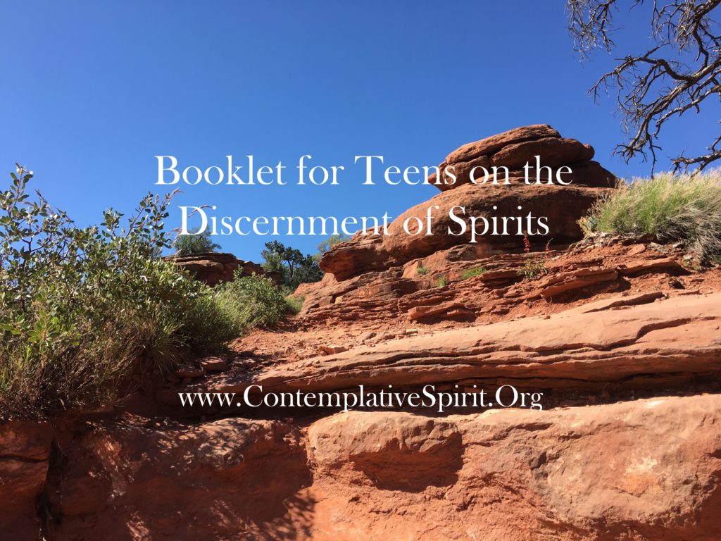 Booklet for Teens on the Discernment of Spirits - Contemplative Spirit